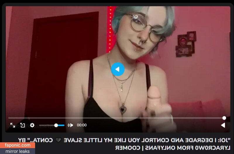 Lyra Crow, lyracr0w0 Nahé úniky OnlyFans Fotka #330
