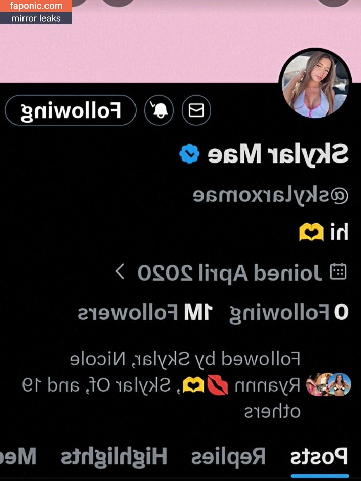 Skylar Mae, https:, skylarmaexo Nahé úniky OnlyFans Fotka #157